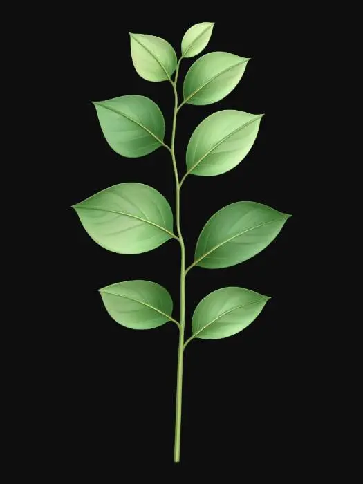 3D model for Salal stem
