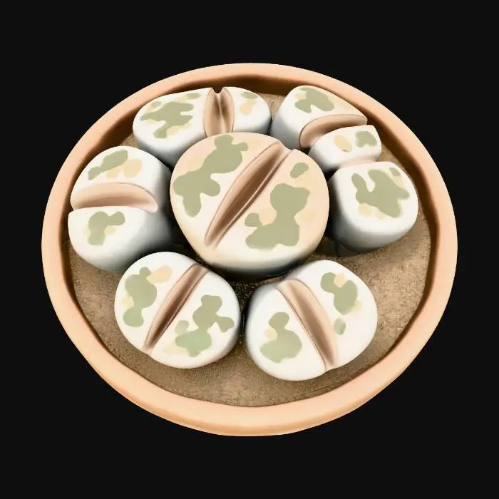 3D model for Lithops (living stones)