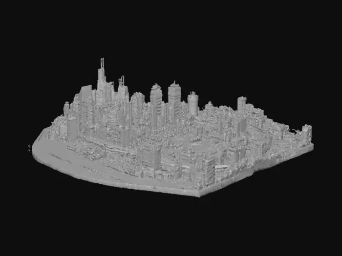 3D model for Future Skyline