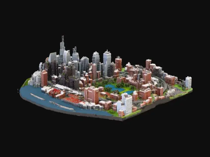 3D model for Future Skyline