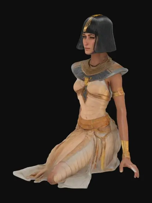 3D model for Queen of the Nile
