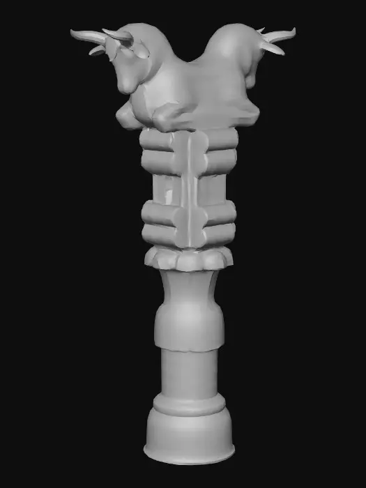 3D model for Persepolis_Column