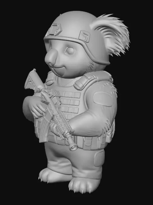 3D model for колал