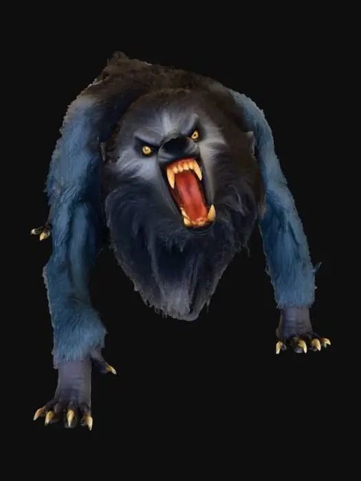 3D model for Werewolf Roar