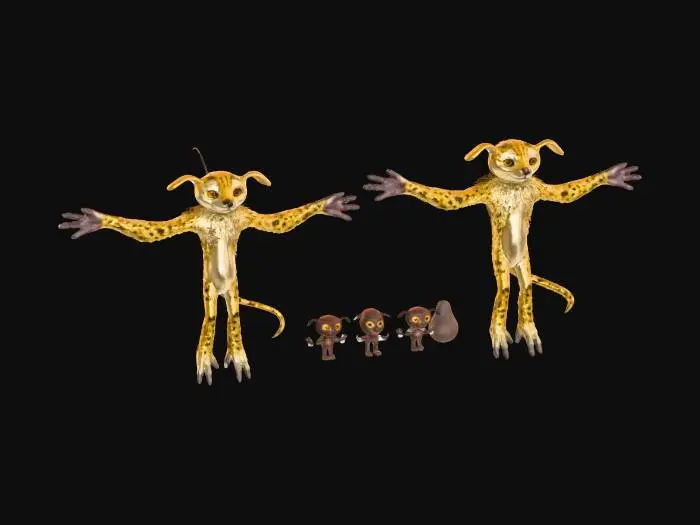 3D model for Fantastical Creature Lineup