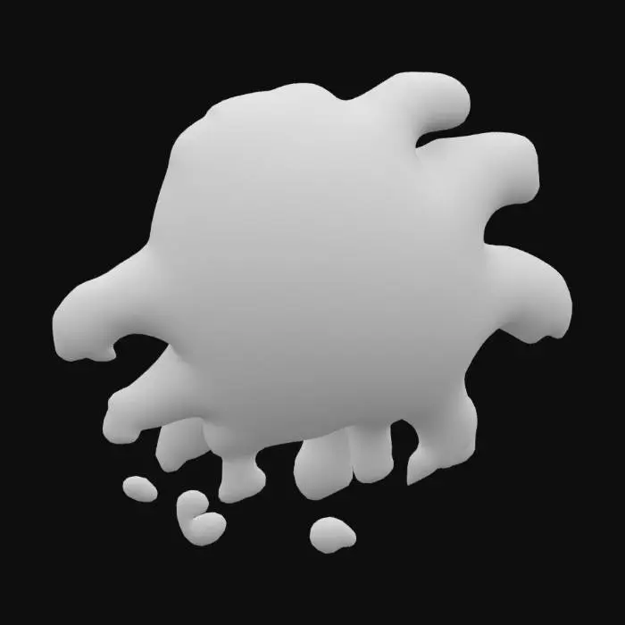 3D model for Glowing Ghost Goo