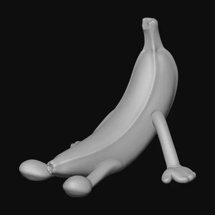 3D model for Banana Figure