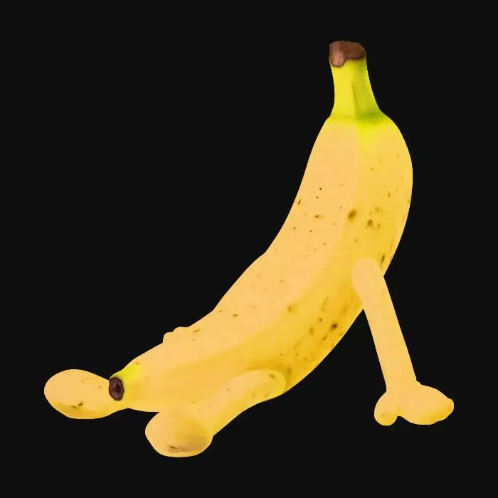 3D model for Banana Figure