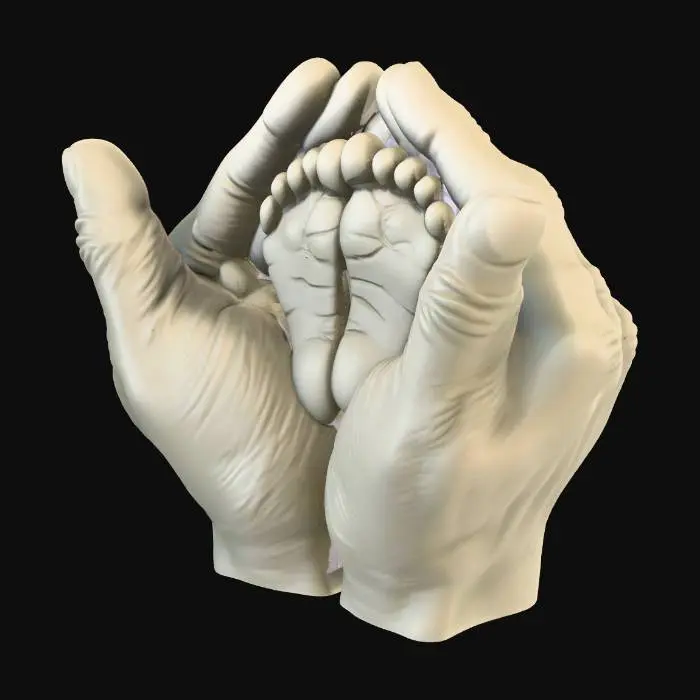 3D model for padre e hijo