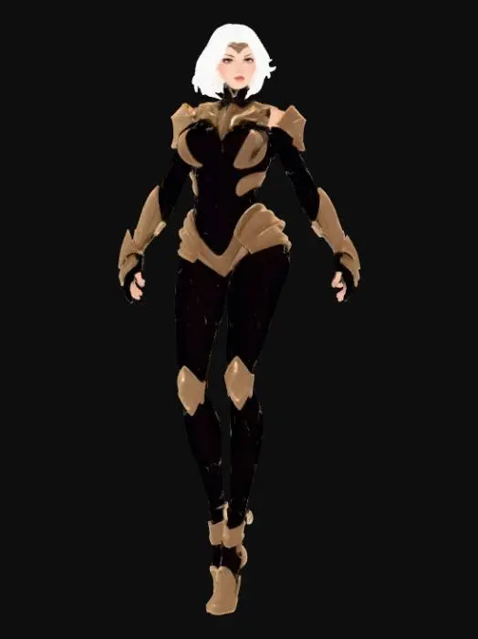 3D model for Starbound Valkyrie