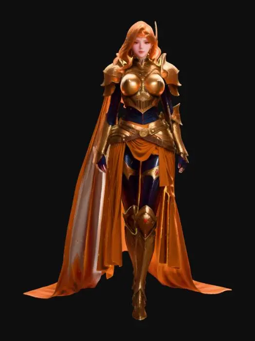 3D model for Embersteel Sentinel