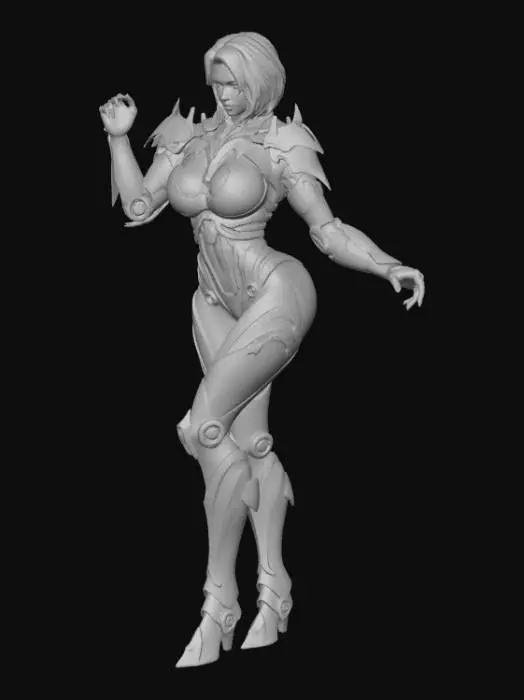 3D model for Cyber Valkyrie by the Shore