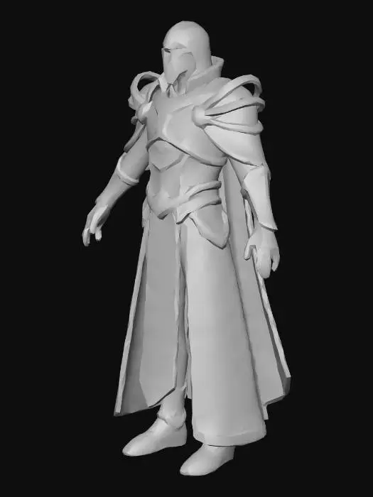 3D model for Radiant Paladin