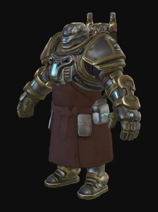 3D model for Ironclad Exosuit