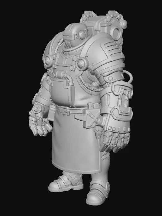 3D model for Blueprint Exosuit Engineer