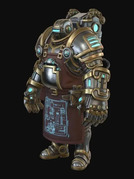 3D model for Blueprint Exosuit Engineer