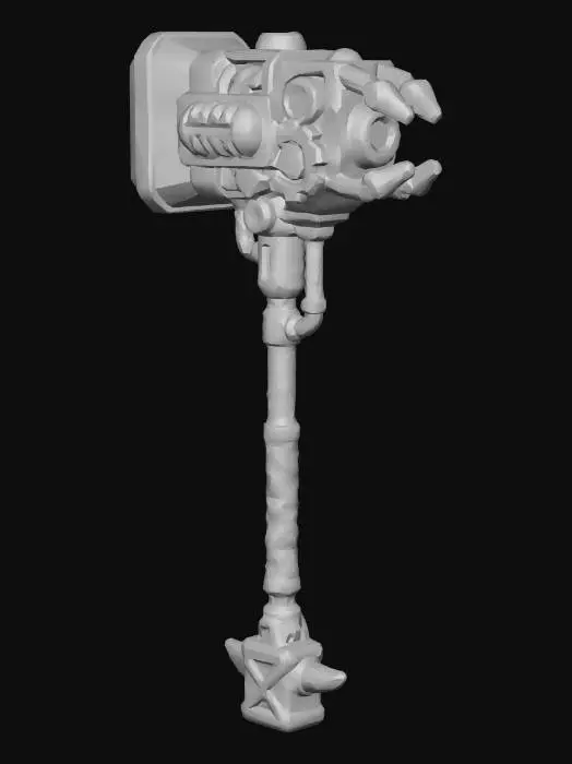 3D model for Cogsteel Warhammer