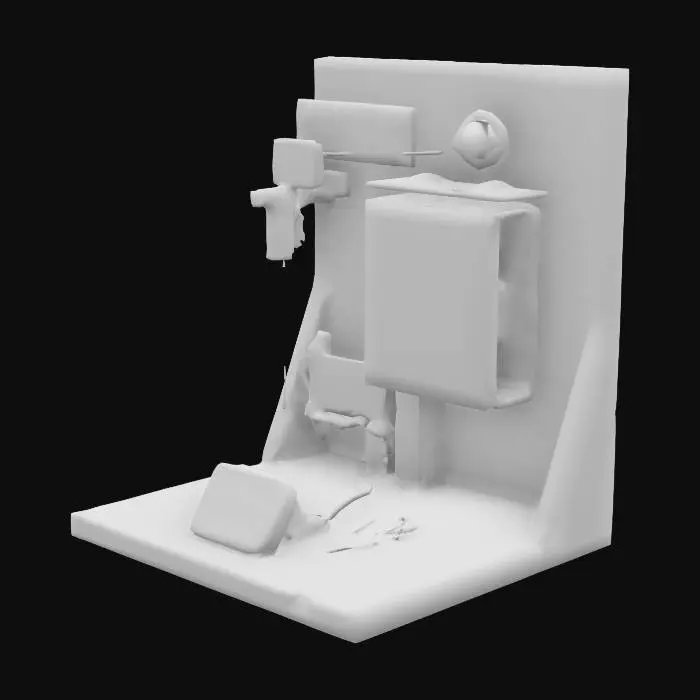 3D model for Automated Wooden Device Exhibit