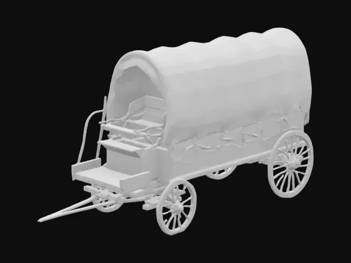 3D model for Covered Wagon Classics