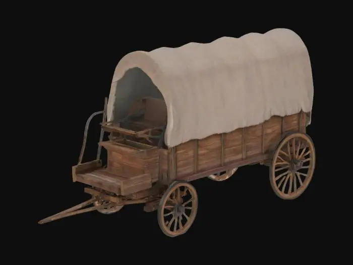 3D model for Covered Wagon Classics