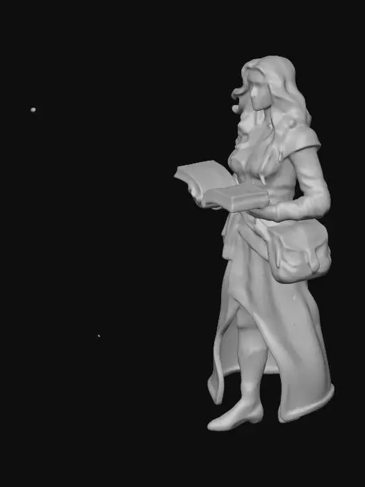 3D model for Sorceress of the Tome