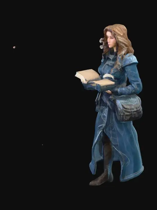3D model for Sorceress of the Tome
