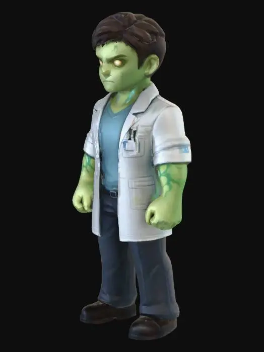 3D model for The Emerald Doctor