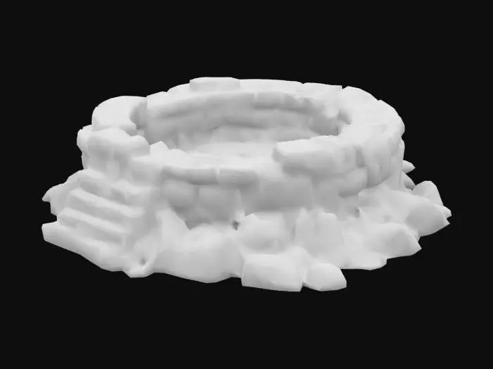 3D model for Ancient Stone Well
