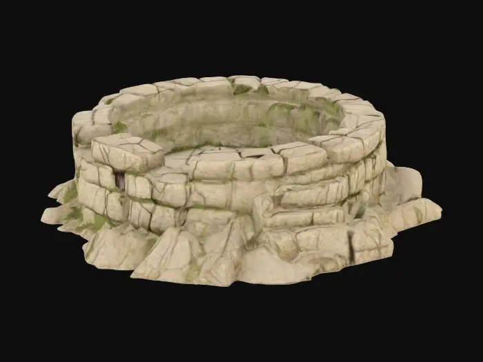 3D model for Ancient Stone Well