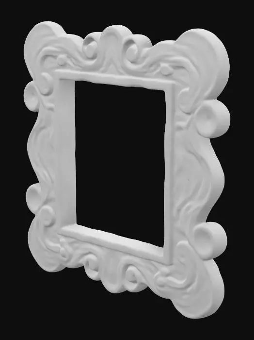 3D model for Whimsical Waves Frame
