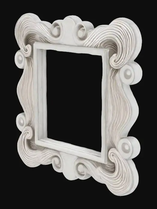 3D model for Whimsical Waves Frame