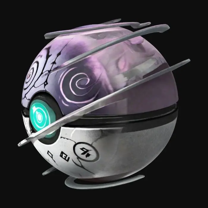 3D model for Mystic pokeball