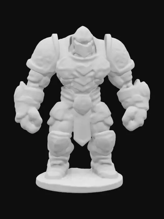 3D model for Golem Guardian