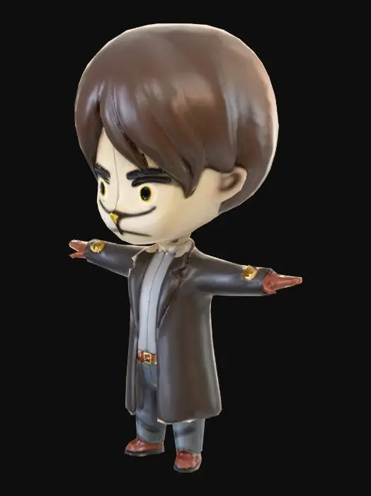 3D model for Pixel Detective