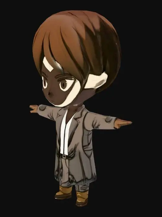 3D model for Pixel Detective