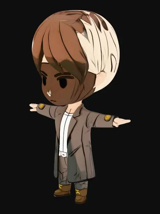 3D model for Pixel Detective