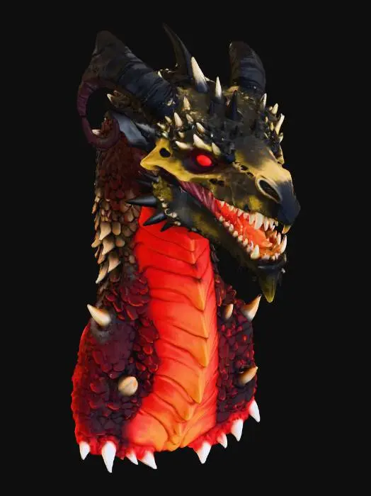 3D model for Inferno Dragon