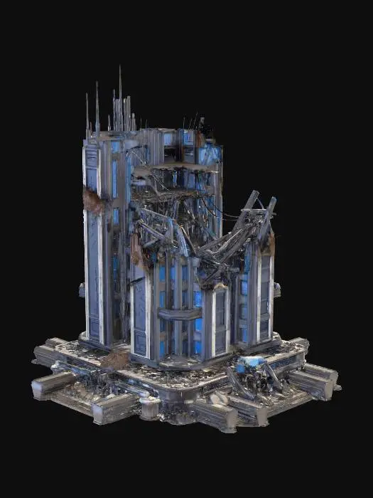 3D model for Desolate Ruins
