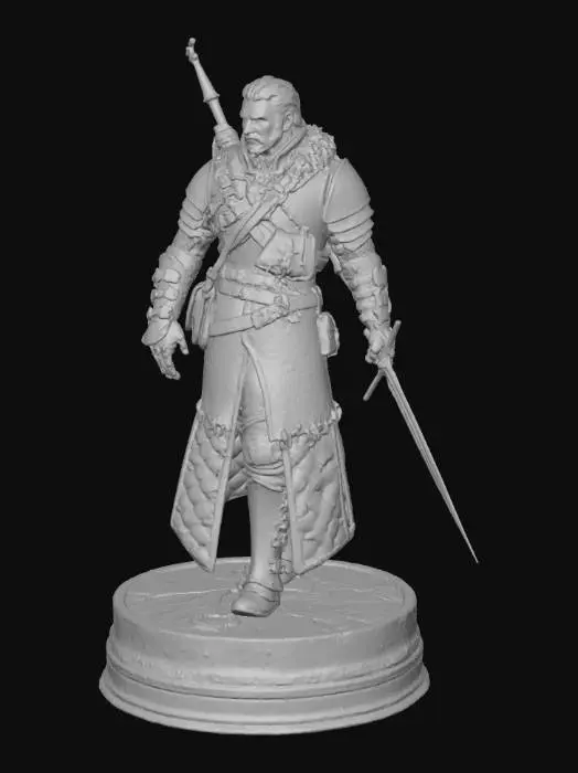 3D model for Witcher Figurine