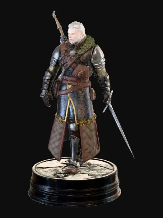 3D model for Witcher Figurine