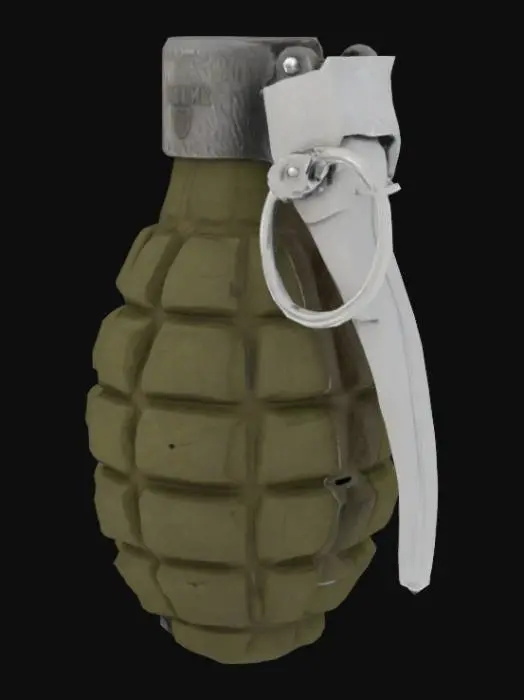 3D model for Grenade Display