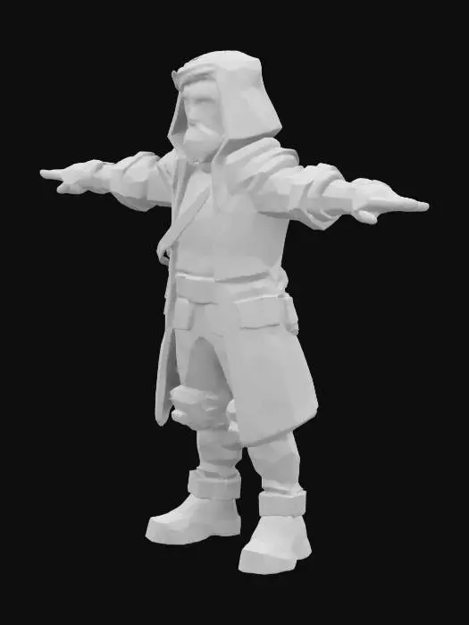 3D model for Questing Wanderer