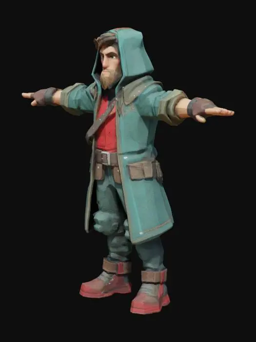 3D model for Questing Wanderer