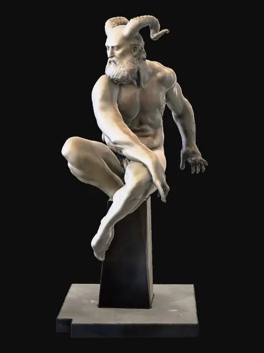 3D model for Satyr Contemplation