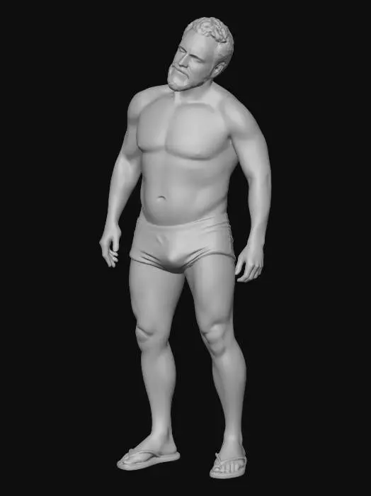 3D model for Poolside Reflection