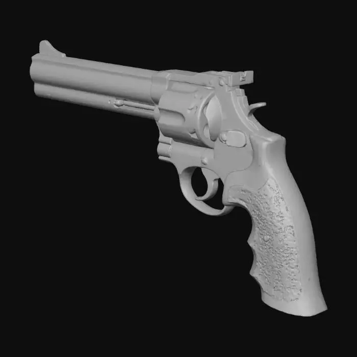 3D model for Revolver 357 Magnum