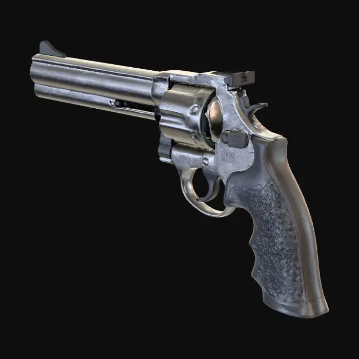 3D model for Revolver 357 Magnum