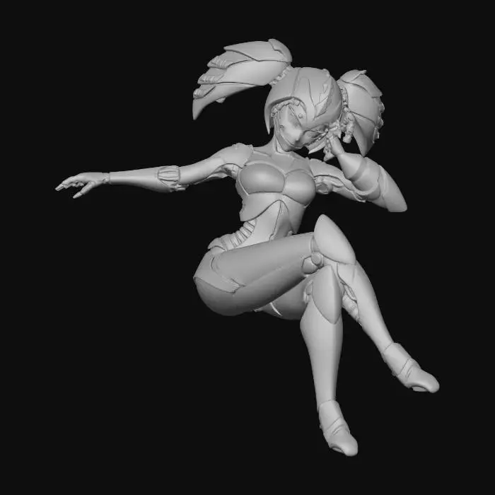 3D model for Mecha Muse