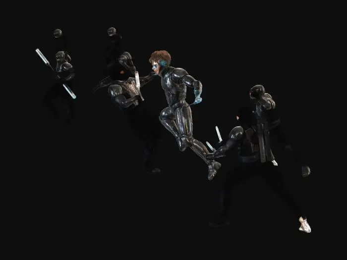 3D model for Cyborg Clash in the Park