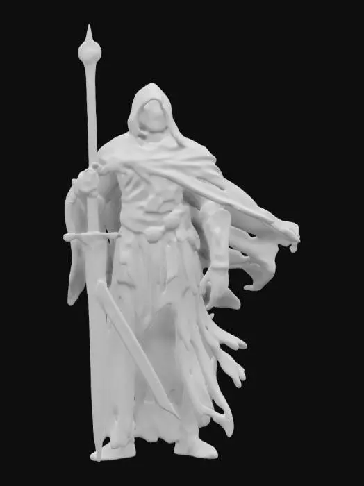 3D model for crea un immagine iperrealistica dei Nazgul del libro il signore degli anelli